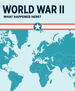 Pomegranate Games & Puzzles|What Happened Here? World War II Knowledge Cards
