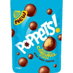 Sweets|Poppets! Salted Caramel Pouch 130g