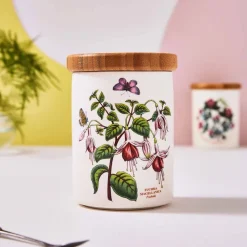 Portmeirion Storage Jars|Botanic Garden Airtight Canister (Fuchsia)