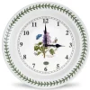 Portmeirion Wall Decor|Botanic Garden Kitchen Wall Clock (Lilac)
