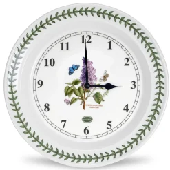 Portmeirion Wall Decor|Botanic Garden Kitchen Wall Clock (Lilac)