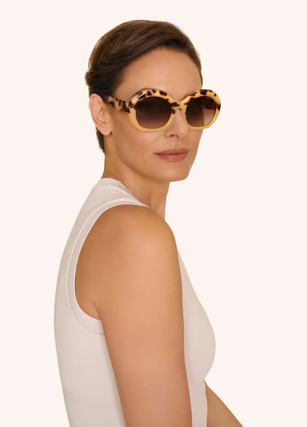 Powder UK Sunglasses & Cases|Daria Light Tortoiseshell Sunglasses