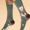 Powder UK Socks|Golfing Westie Men's Socks