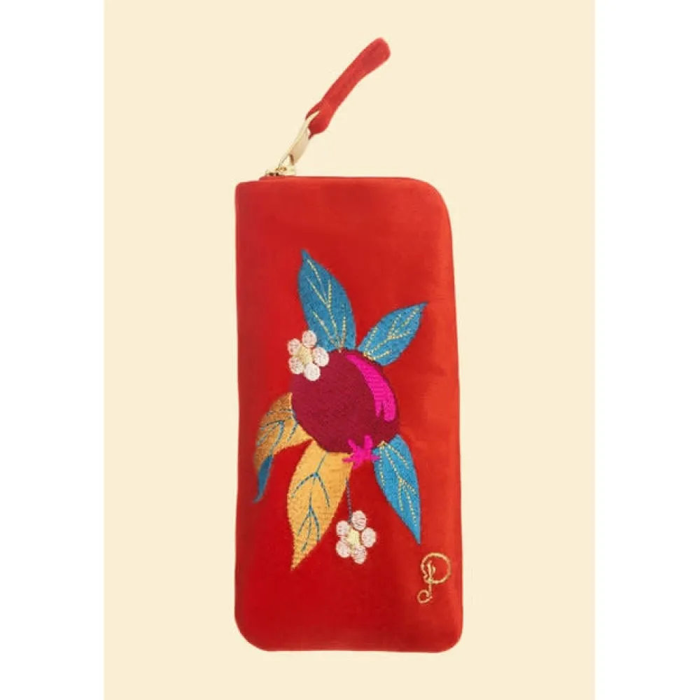 Powder UK Sunglasses & Cases|Pomegranate in Tangerine Glasses Pouch