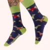 Powder UK Socks|Sausage Dogs Men's Socks