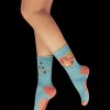 Powder UK Socks|Special Mum Denim Blue Ankle Sock