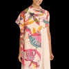 Powder UK Scarves & Wraps|Tropical Paradise Pink Scarf