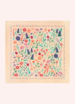Powder UK Handkerchiefs|Scarves & Wraps|Wild Flowers Coconut Cotton Bandana
