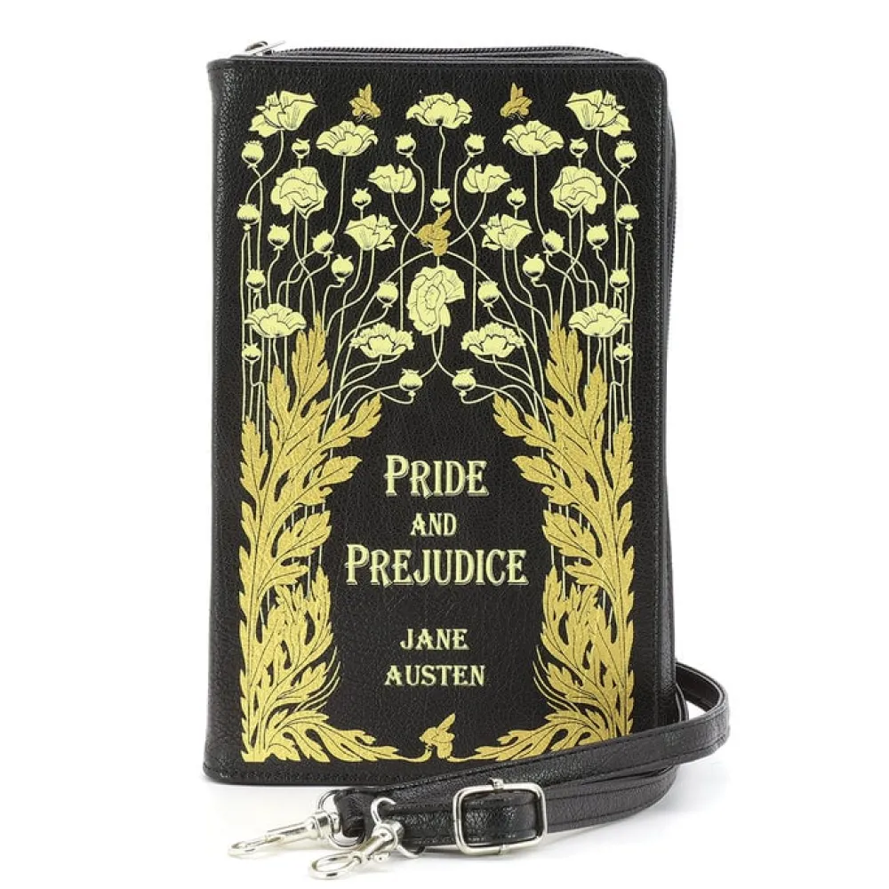 Cultural Icons|Pride and Prejudice Book Clutch Bag