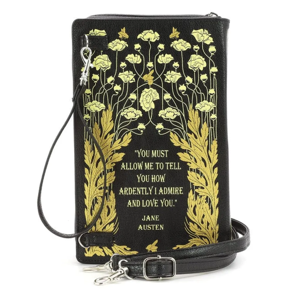 Cultural Icons|Pride and Prejudice Book Clutch Bag