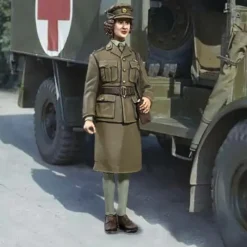 W. Britain Miniatures|Princess Elizabeth in ATS Uniform, 1944–45 Figurine