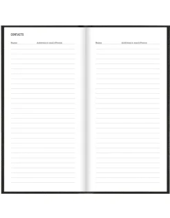 Journals & Other Stationery|Principal Compact Week to View Planner 2026, Black