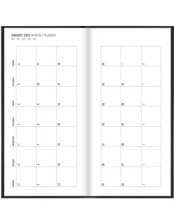 Journals & Other Stationery|Principal Compact Week to View Planner 2026, Black