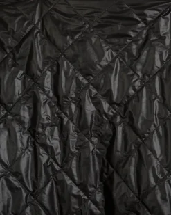 Rainwear & Umbrellas|Puffer Rain Jacket (Black & Plaid)