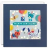 Greeting Cards|Puppy Party Birthday Card