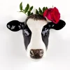 Quail Ceramics Vases|Wall Decor|Friesian Cow Wall Vase