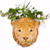 Quail Ceramics Vases|Wall Decor|Quail Lion Wall Vase