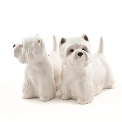 Quail Ceramics Quail Ceramics|Westie Salt & Pepper Shakers