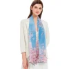 RainCaper Scarves & Wraps|Cherry Blossoms Sheer Scarf
