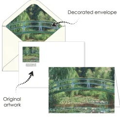 RainCaper Boxed Cards|Claude Monet Favorites Boxed Notecards