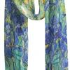 RainCaper Scarves & Wraps|Vincent van Gogh "Irises" Sheer Scarf