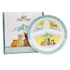 Children's Tabletop|Raining Cats & Dogs Toddler Plate