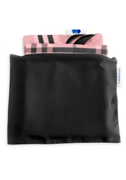 Rainwear & Umbrellas|RainRap (Black & Pink Plaid)