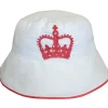 Hats|Childrenswear|Red Crown Baby Bucket Hat