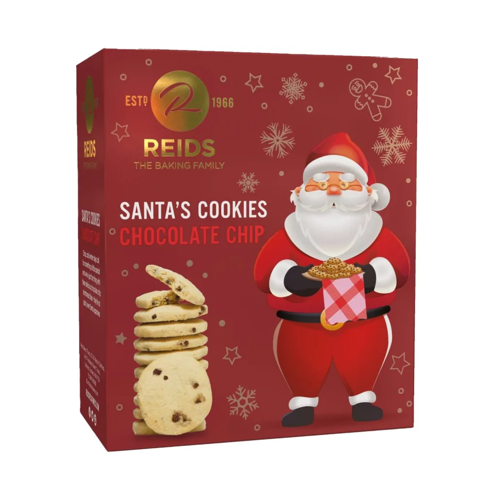 Biscuits|Reid's Santa's Cookies Chocolate Chip