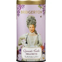 Republic of Tea Cultural Icons|Republic Of Tea|Bridgerton Queen's Cake Vanilla Fruit Rooibos 36s