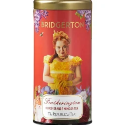 Republic of Tea Cultural Icons|Republic Of Tea|Bridgerton Featherington Blood Orange Mimosa Herbal 36s