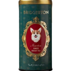 Republic of Tea Cultural Icons|Republic Of Tea|Bridgerton Newton Ginger Biscuit Rooibos 36s