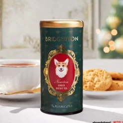 Republic of Tea Cultural Icons|Republic Of Tea|Bridgerton Newton Ginger Biscuit Rooibos 36s