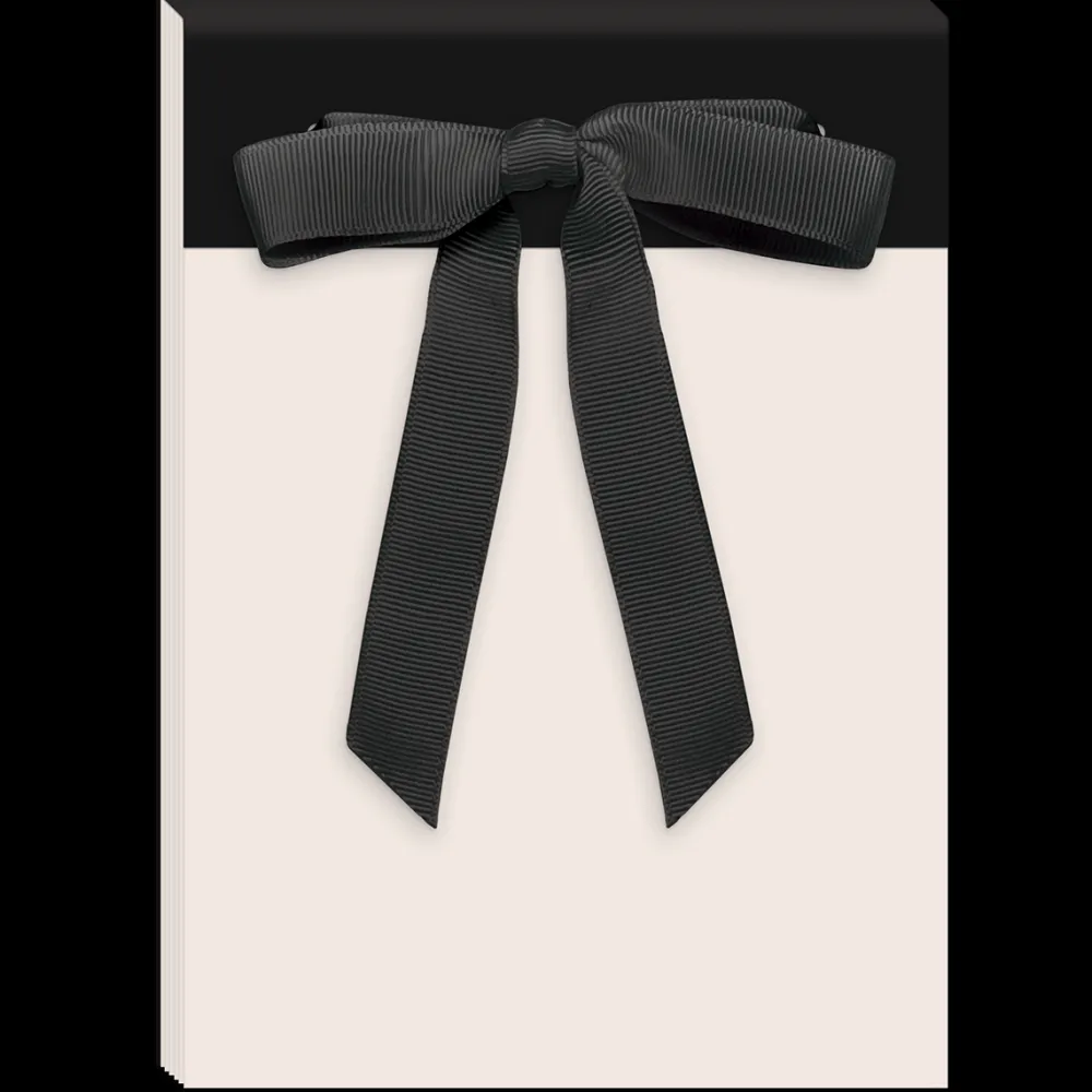 Journals & Other Stationery|Ribbon Tails Black Notepad