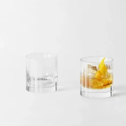 Glasses & Steins|Richard Brendon|Richard Brendon Fluted Double Old Fashioned