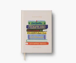 Rifle Paper Co. Journals & Other Stationery|Book Club Embroidered Book Journal