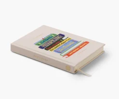 Rifle Paper Co. Journals & Other Stationery|Book Club Embroidered Book Journal