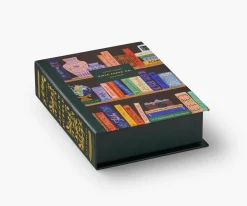 Rifle Paper Co. Games & Puzzles|Bookshelf 500 Piece Puzzle
