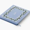 Rifle Paper Co. Journals & Other Stationery|Hydrangea Embroidered Fabric Guest Book