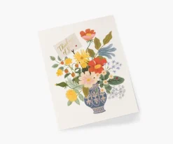 Rifle Paper Co. Greeting Cards|Thinking of You Bouquet Card