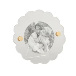 Picture Frames|Round Scallop Acrylic Frame