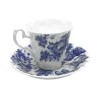 Teacups & Saucers|Roy Kirkham Blue Chintz Teacup & Saucer