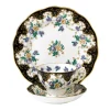 Royal Albert Tea Plates|Tea Sets|100 Years of 1990 Bouquet Teacup, Saucer & Plate Set