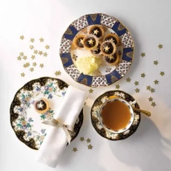 Royal Albert Tea Plates|Tea Sets|100 Years of 1990 Bouquet Teacup, Saucer & Plate Set