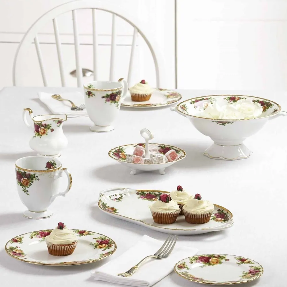 Royal Albert Tea Plates|Old Country Roses Bread & Butter Plate 16cm/6"