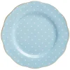 Royal Albert Tea Plates|Polka Blue Vintage Salad Plate
