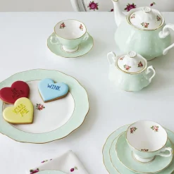 Royal Albert Tea Plates|Polka Rose Vintage Salad Plate