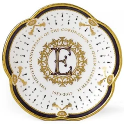 Royal Crown Derby Royal Crown Derby China|Diamond Jubilee Coronation Plate, Limited Edition