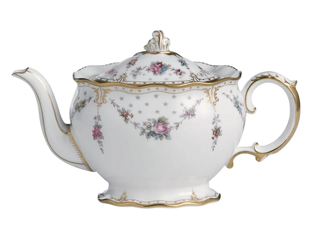 Royal Crown Derby Royal Crown Derby China|Teapots|Royal Antoinette Large Teapot