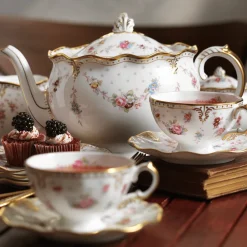 Royal Crown Derby Royal Crown Derby China|Teapots|Royal Antoinette Large Teapot